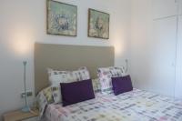 Postel nebo postele na pokoji v ubytování DELUX apartament Salou