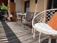 Balkón alebo terasa v ubytovaní Ferienwohnungen am Riedanger