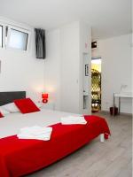 Posteľ alebo postele v izbe v ubytovaní Apartment Onyx