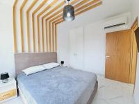 Postel nebo postele na pokoji v ubytování Sea Side Appartment in Kato Paphos