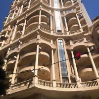 Balkón nebo terasa v ubytování Enjoy modern cozy entire studio in a fancy building with Free Wi-Fi & AC and Flat screen TV in Loran in the heart of Alexandria