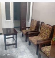 Posezení v ubytování Room in santa maria tower hy ell dollar