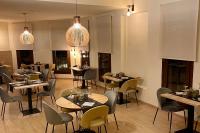 Χώρος καθιστικού στο Cal Barber