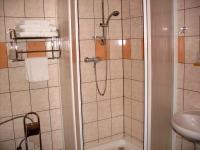 Koupelna v ubytování Hotel Slavie