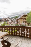 Balkon lub taras w obiekcie Schlossmeierhaus - Kristall Lungau