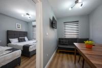 A bed or beds in a room at Taksim Trend Residence