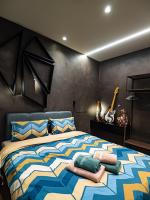 Posteľ alebo postele v izbe v ubytovaní ROOM 11 Aristotelous Thessaloniki and-Mykonos