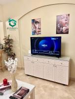 TV a/nebo společenská místnost v ubytování El Gouna west golf Y12