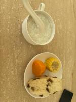 カントリーハウスの敷地内または近くでの食事または食べ物