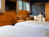 Kawaguchiko Country Cottage Banにあるテレビまたはエンターテインメントセンター