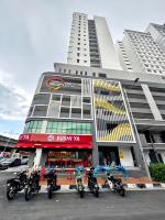 Bygningen som lejligheden ligger i