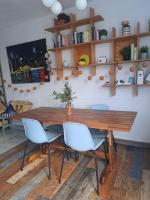 Půdorys ubytování Apartamento con jardín y piscina Pet friendly