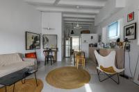 Posezení v ubytování vacances à Cadaques