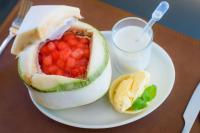 Comida en el hotel o alrededores