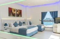 Posezení v ubytování Jbr beach walk apartment front sea Amazing view