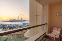 Posezení v ubytování Jbr beach walk apartment front sea Amazing view