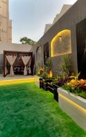 Zahrada ubytování Lux private home Sheikh zayed