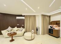 Kuchyň nebo kuchyňský kout v ubytování Lux private home Sheikh zayed
