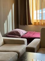 Posezení v ubytování Sunrise Apartment Pamporovo