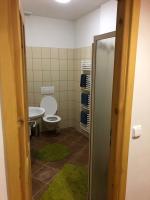 Koupelna v ubytování Klidné ubytování v Orlických horách