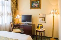 Posteľ alebo postele v izbe v ubytovaní Palace Hotel Polom