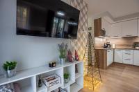 Kuchyňa alebo kuchynka v ubytovaní Trevilles Apartamenty - Green Hills