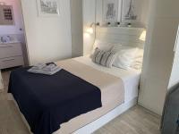 Posteľ alebo postele v izbe v ubytovaní Mar&Mar, apartamento con solárium y piscina