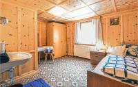 Łóżko lub łóżka w pokoju w obiekcie Ferienhaus Naehe Ischgl