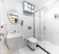 Koupelna v ubytování Santa Rio Gold Taxim Hotel