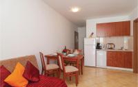 Kuchyň nebo kuchyňský kout v ubytování Apartment Supetar 43