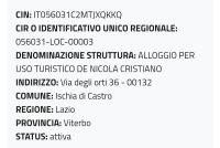 Plán poschodí v ubytovaní Mare, Monti e Terme