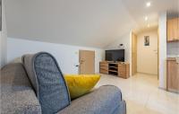Televízia a/alebo spoločenská miestnosť v ubytovaní 1 Bedroom Stunning Apartment In Zadar