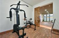 Posilňovňa alebo fitness centrum v ubytovaní Cozy Home In Maglenca With Sauna