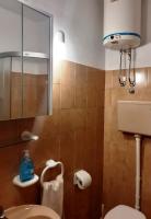 Koupelna v ubytování Apartments Vig
