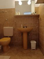 Koupelna v ubytování Apartments Vig