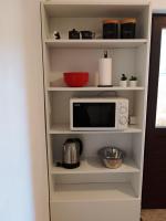 Kuchyň nebo kuchyňský kout v ubytování Apartments Vig