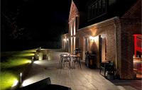 Patio nebo venkovní prostory v ubytování Gubbegård