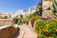 Zahrada ubytování Roca Chica - Parking - Frente Playa - Terraza - Wifi - Bajondillo y Carihuela