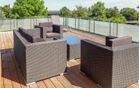 Balkón nebo terasa v ubytování Holiday Home Harbokobbel