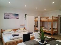 Postel nebo postele na pokoji v ubytování Apartmány Žireč