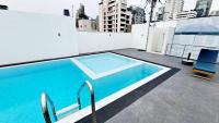 Bazén v ubytování 2bedrooms3baths Bkk Downtown Near Asoke Btsmrt nebo v jeho okolí