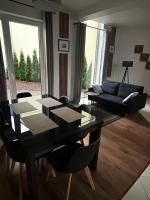 Posezení v ubytování Komandorska Apartments