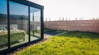 Zahrada ubytování Glass roof lodge with private hot tub
