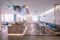 O zonă de relaxare la 北京天安门王府井桔子水晶酒店