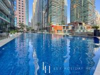 Půdorys ubytování LUX - Lavish Suite with Full Palm Jumeirah View 1