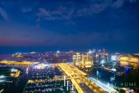Půdorys ubytování LUX - Lavish Suite with Full Palm Jumeirah View 1