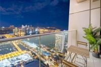 Půdorys ubytování LUX - Lavish Suite with Full Palm Jumeirah View 1