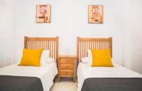 Postel nebo postele na pokoji v ubytování Apartamento Las Chapas - bonito y tranquilo