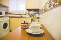 Kuchyň nebo kuchyňský kout v ubytování Apartamento Las Chapas - bonito y tranquilo