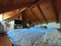 Postel nebo postele na pokoji v ubytování La Gándara Casa Rural